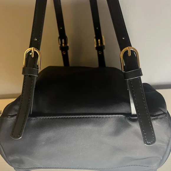 🛑SOLD🛑KATE SPADE NEW YORK Nylon Leather-Trimmed Backpack 🖤♠️ - Picture 11 of 17